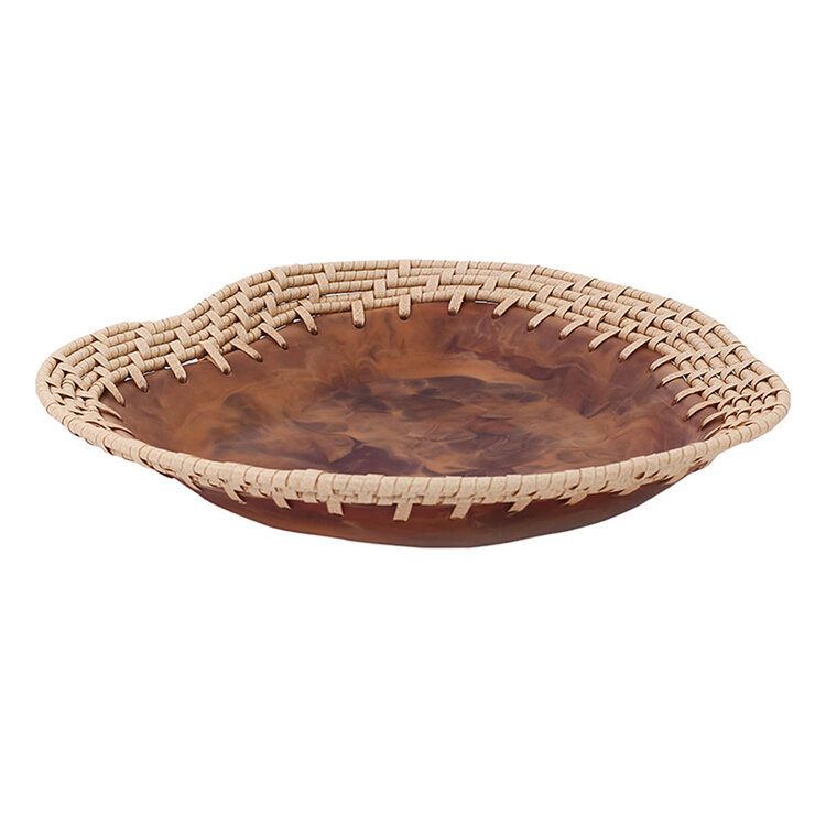 Jes & Gray Adler Abstract Bowl- Tortoise
