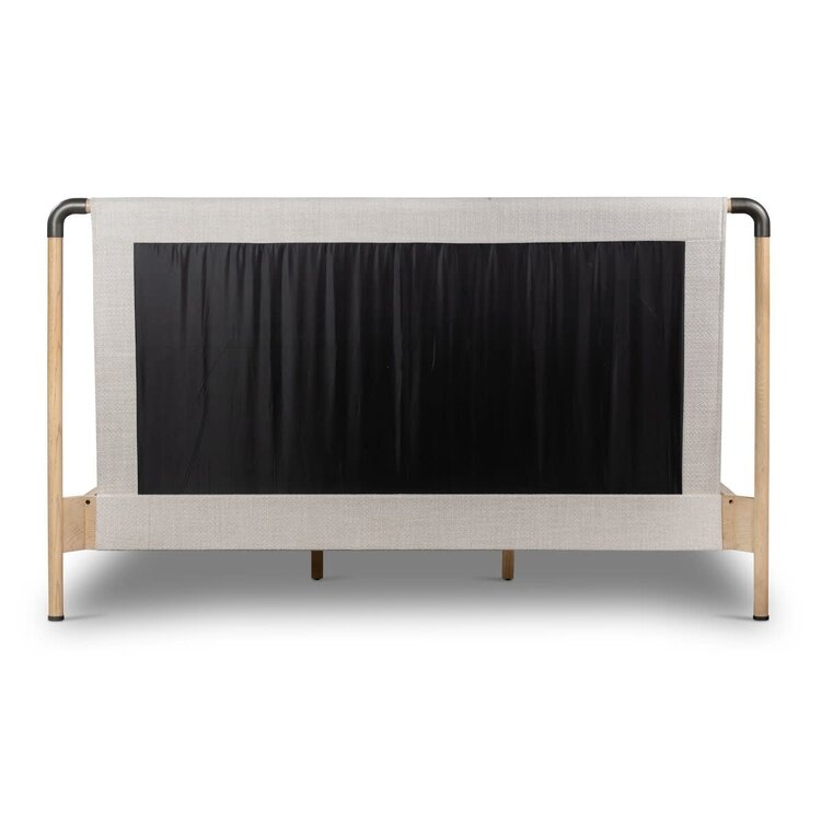 Four Hands Harriett Bed, King Gibson Wheat