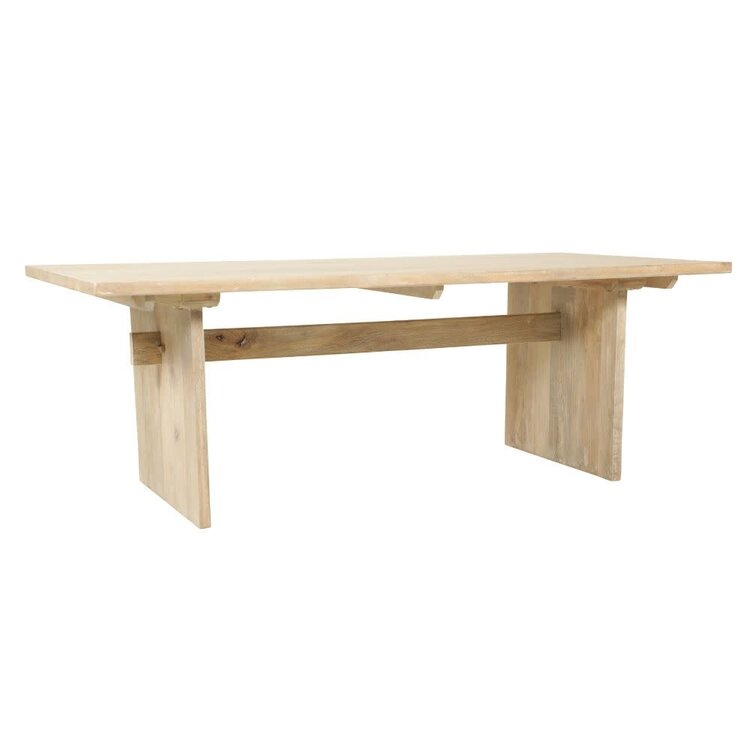 Jes & Gray 84" Wren Dining Table- Sand Stone