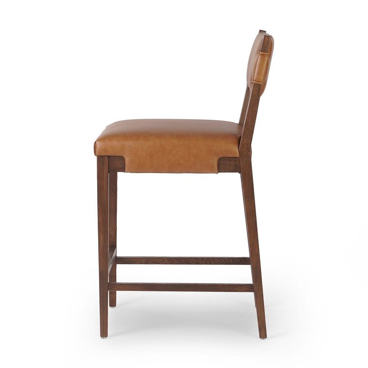 Four Hands Tamari Counter Stool- Sonoma Chestnut
