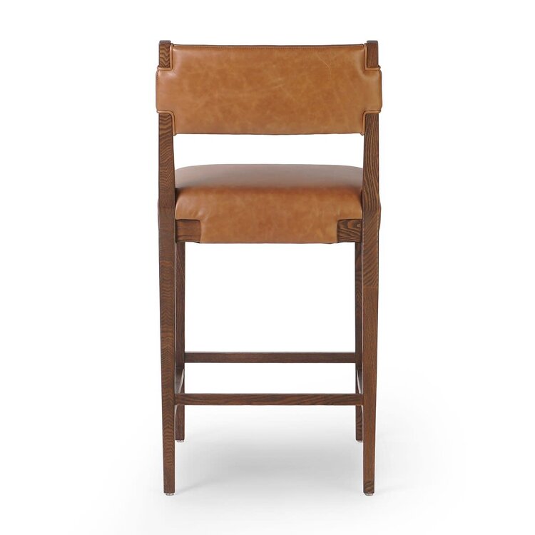 Four Hands Tamari Counter Stool- Sonoma Chestnut