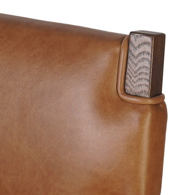 Four Hands Tamari Counter Stool- Sonoma Chestnut