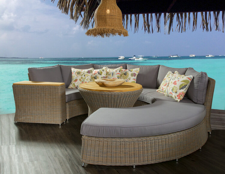 Padmas Barbados Outdoor Bench