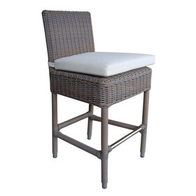 Padmas Boca Outdoor Counter Stool- Kubu Grey