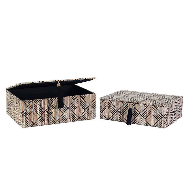 Jes & Gray Cassidy Chevron Box-
