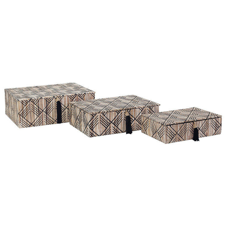 Jes & Gray Cassidy Chevron Box-