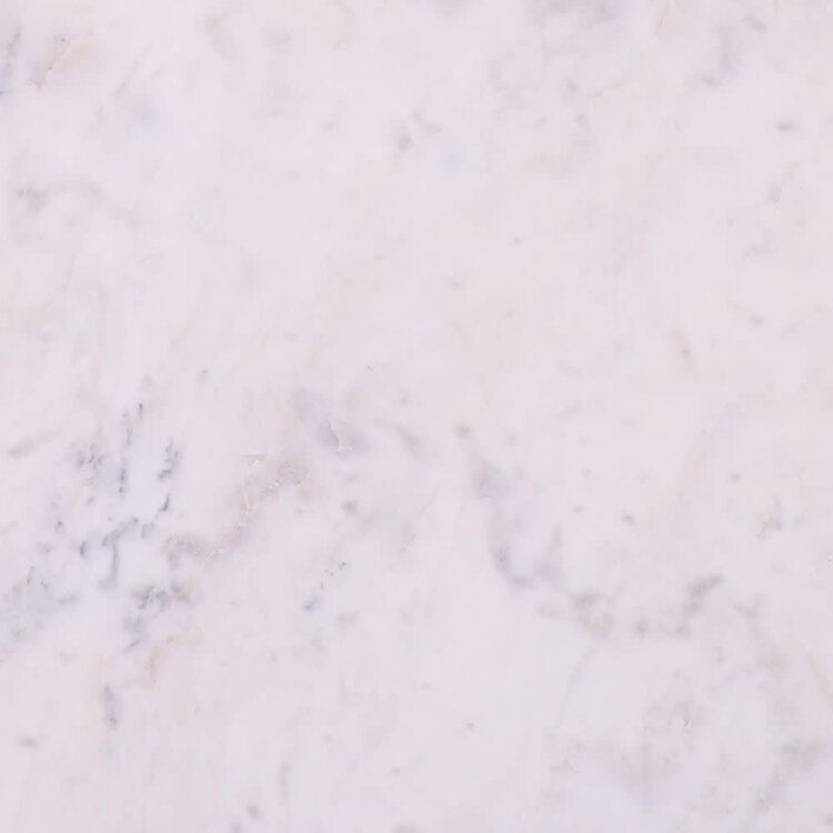 Dante Console- Antique Gold  White Marble - Matte Finish