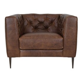 Atelier Home Dante Leather Lounge Chair