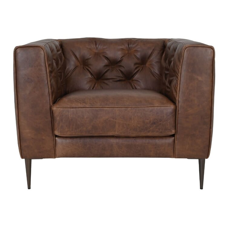 Atelier Home Dante Leather Lounge Chair