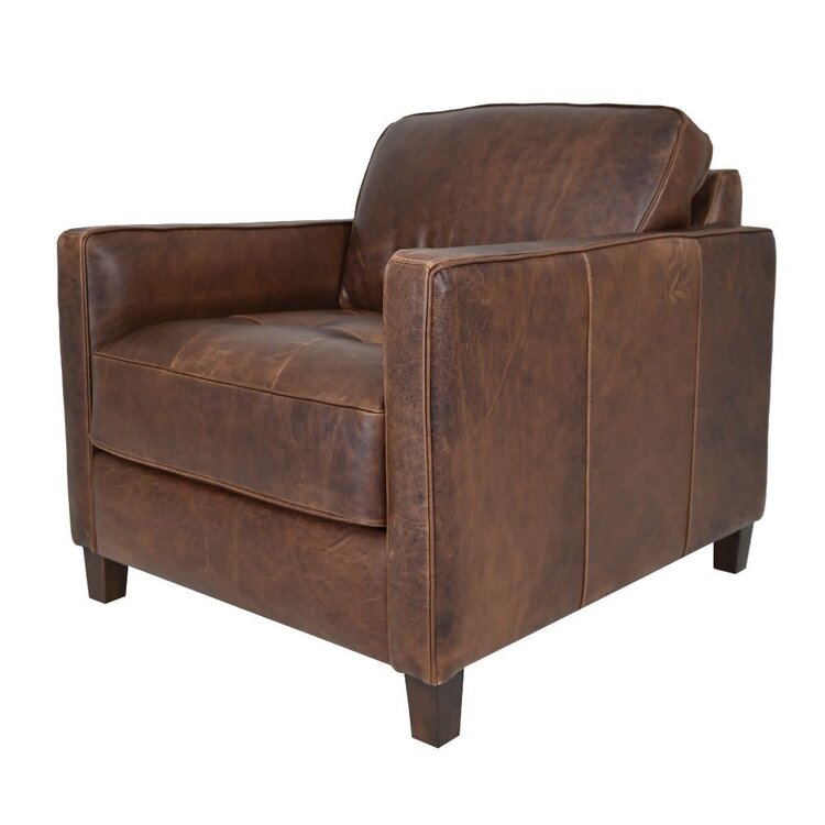 Atelier Home Renato Leather Lounge Chair