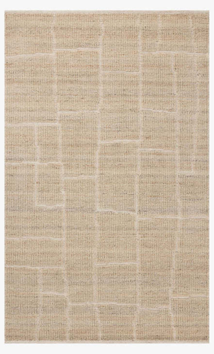 Asha-ASHA01 Natural, 2' x 3'