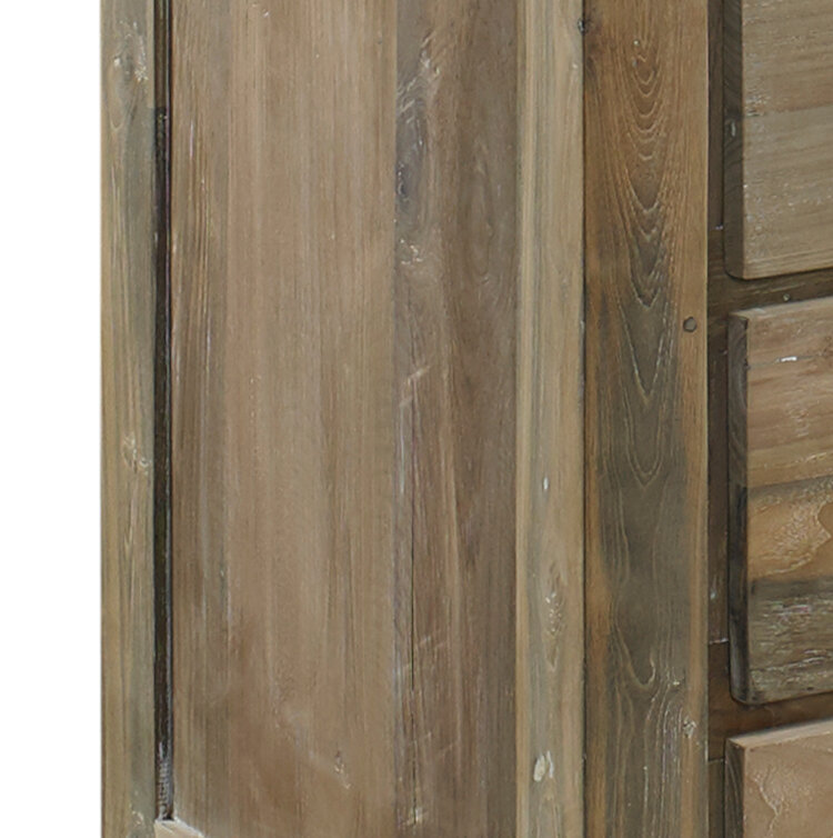 Padmas Stockholm Reclaimed Teak End Table w/ Drawers