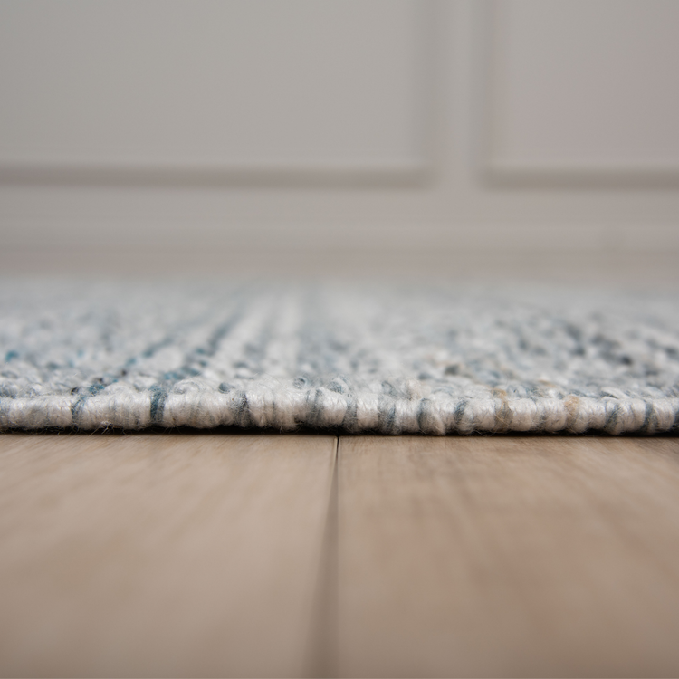 Threads Republic Kavya Rug Collection, Blue 9' x 13'