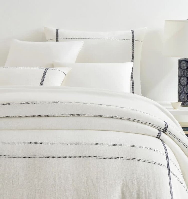 Atherton Duvet Cover, Navy King