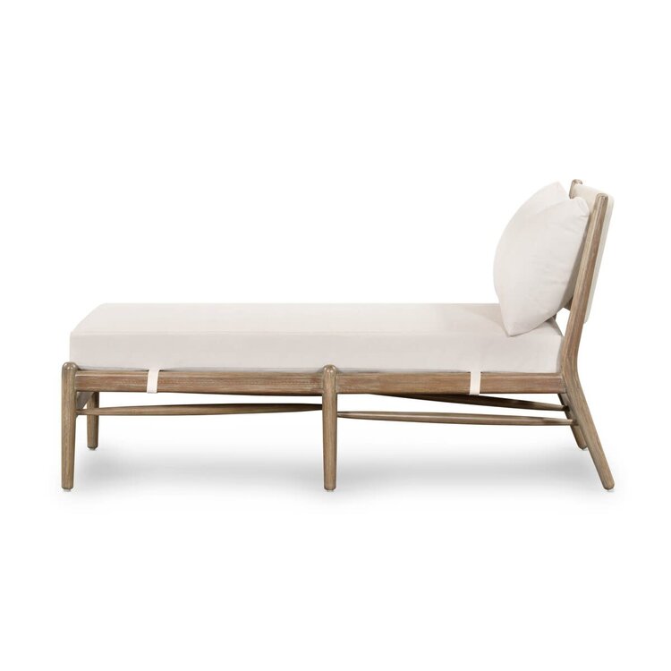 Four Hands Rosen Outdoor Chaise- Lakin Oat
