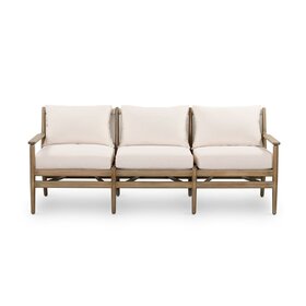 Four Hands 73" Rosen Outdoor Sofa- Lakin Oat