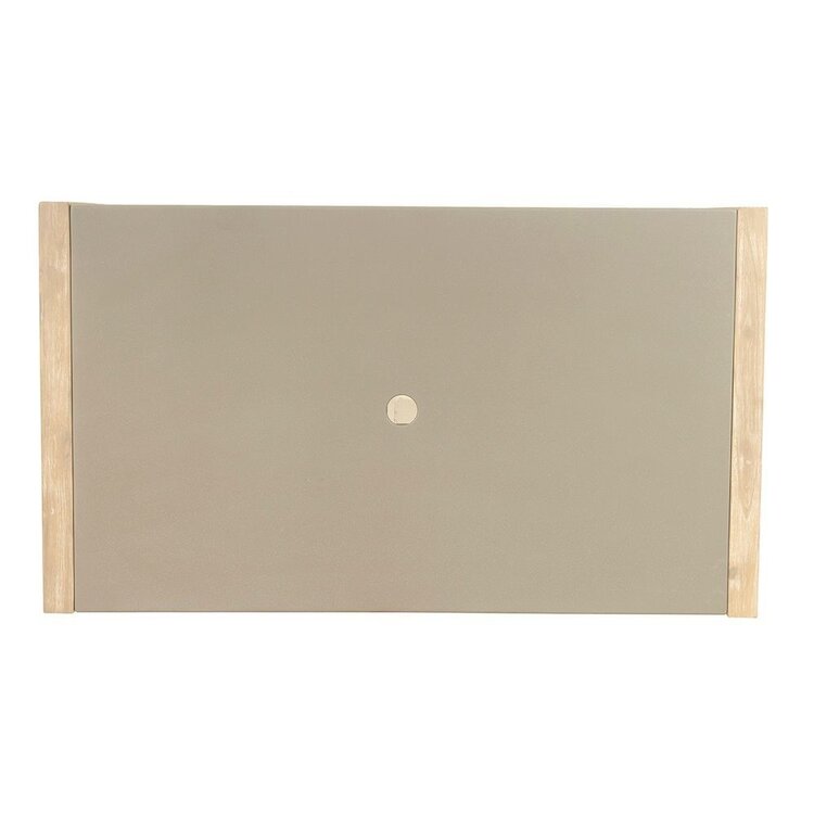 GatherCraft Ciera Outdoor Counter Height Tabe- Acacia, Duralcrete