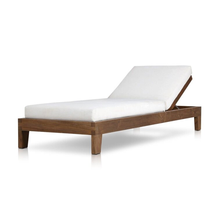Four Hands Verona Outdoor Chaise- Alessi Linen