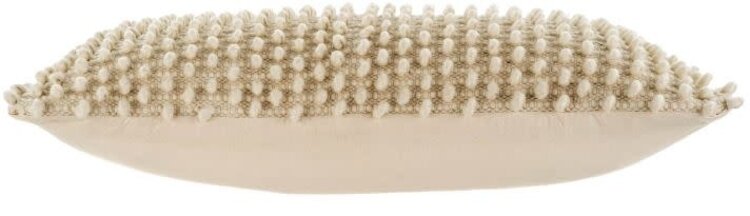 Wool Loop Pillow, 14" x 31"