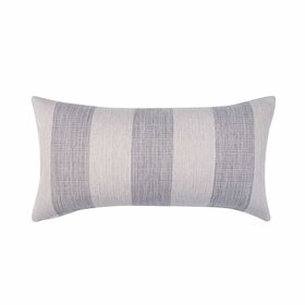 Threads Republic Ronan Striped Lumbar Pillow, 14" x 26" Passage Nickel