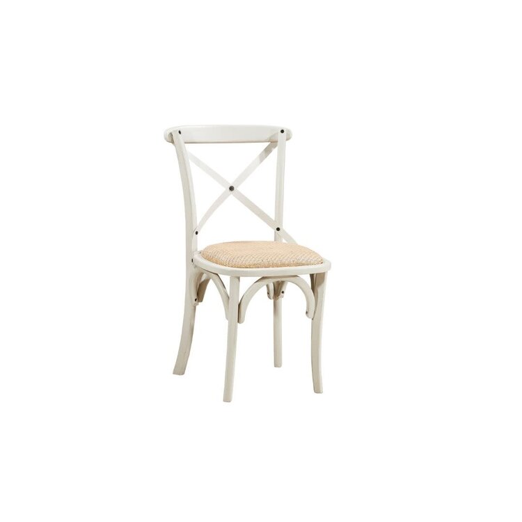 Southern Sky X-Back Dining Chair - White