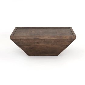Four Hands Drake Coffee Table- Aged Brown