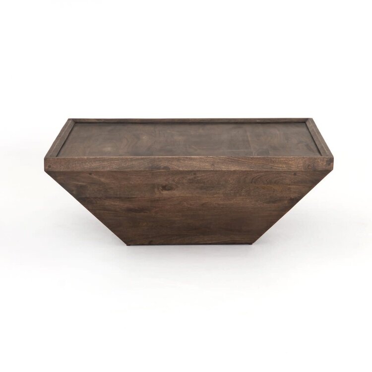 Four Hands Drake Coffee Table- Aged Brown