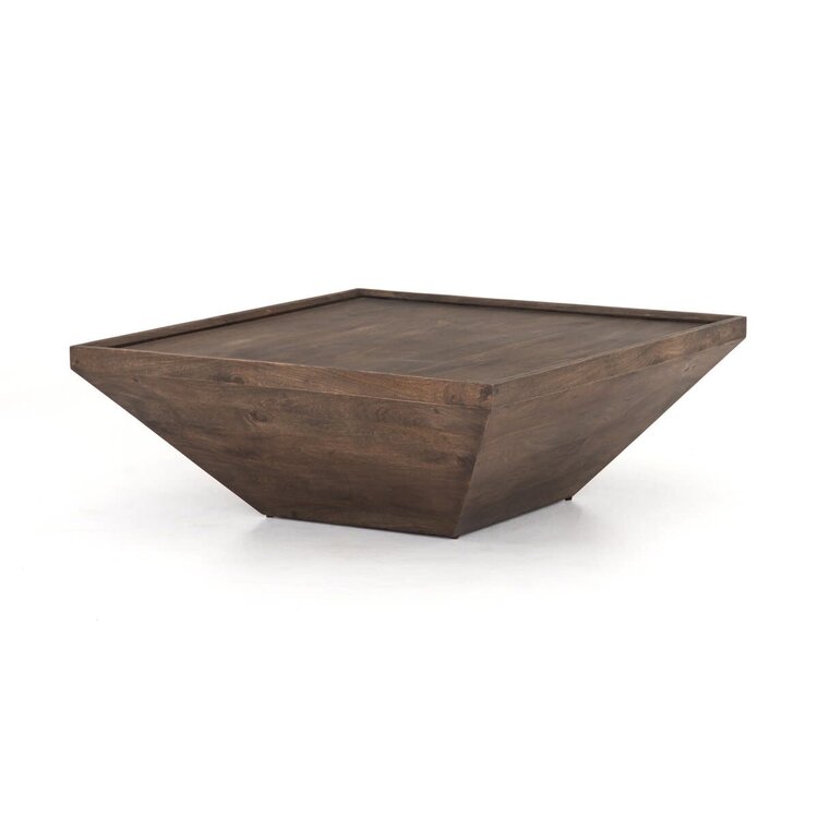 Four Hands Drake Coffee Table- Aged Brown