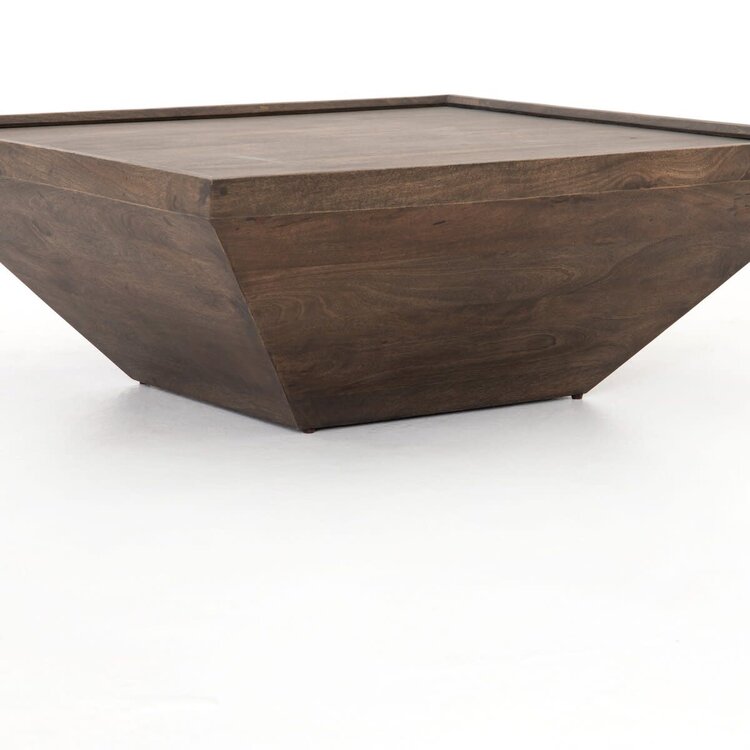Four Hands Drake Coffee Table- Aged Brown