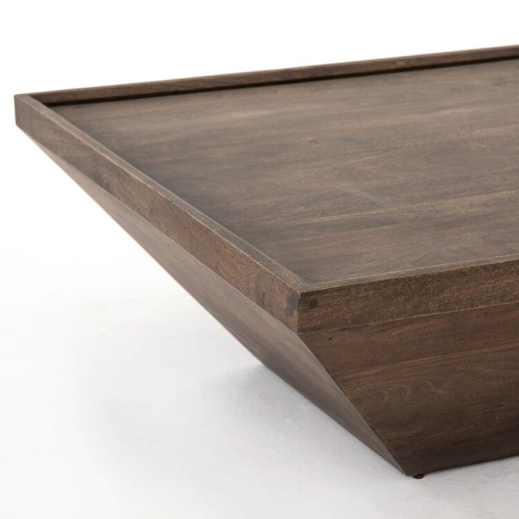 Four Hands Drake Coffee Table- Aged Brown
