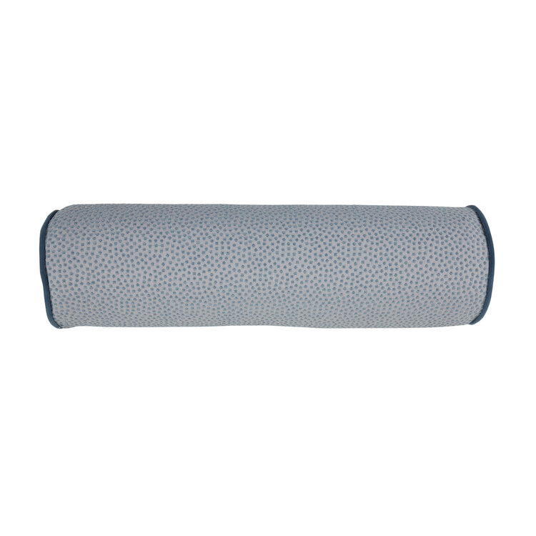 Dots Chambray Poly Bolster