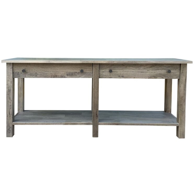 Southern Sky Baxter 72" Console Table- Distressed Fawn Brown