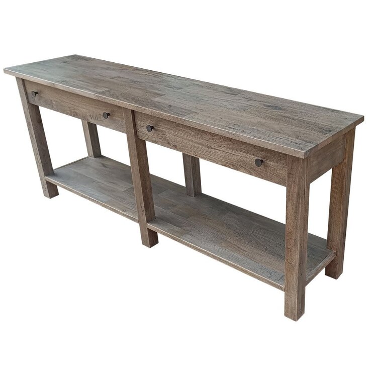 Southern Sky Baxter 72" Console Table- Distressed Fawn Brown
