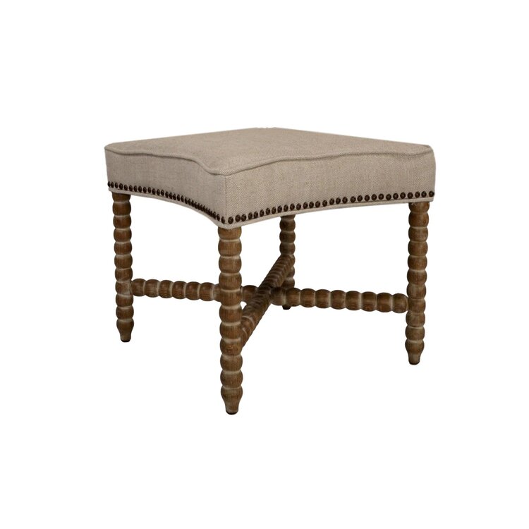 Atelier Home Emma Ottoman- New Latte Washed Oak