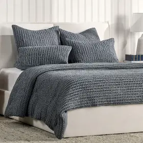 Colmar Quilt ONLY, Marina Blue Queen