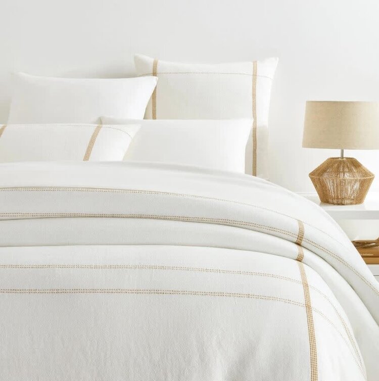 Atherton Duvet Cover, Natural King
