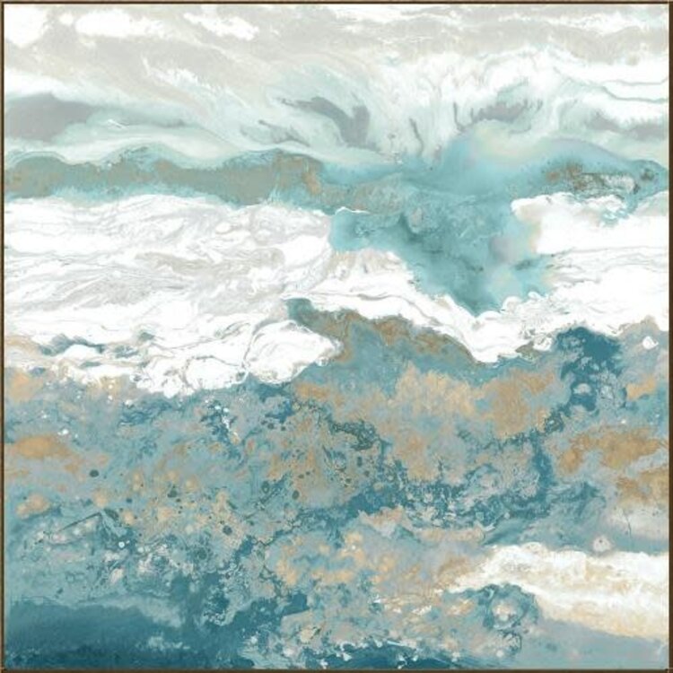 A River of Tales w/ Silver Textured Have Frame