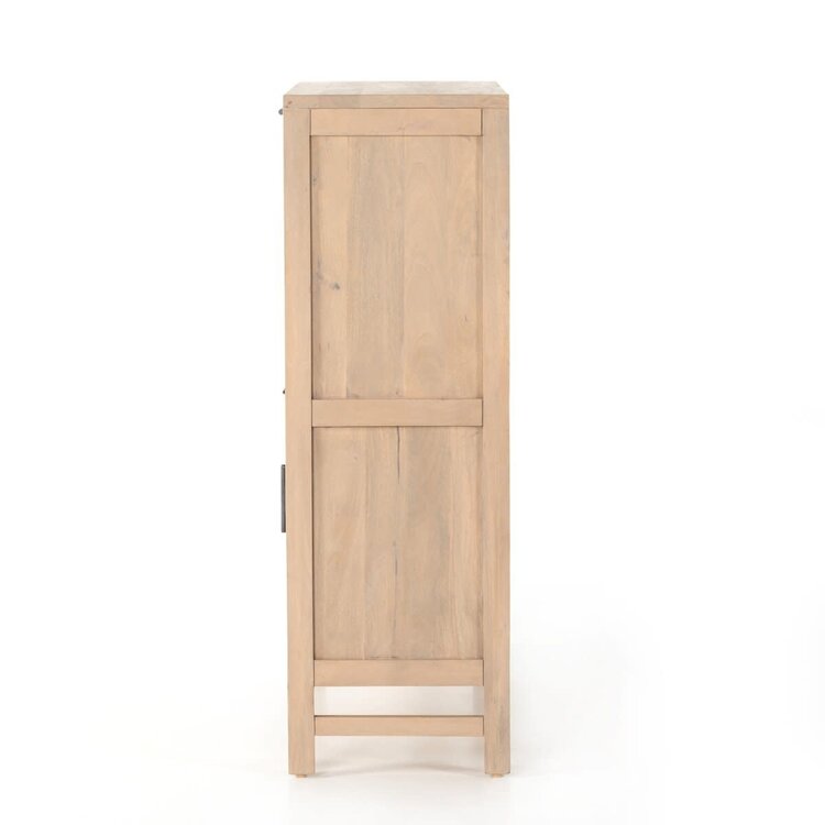 Four Hands Caprice Bar Cabinet- Natural Mango