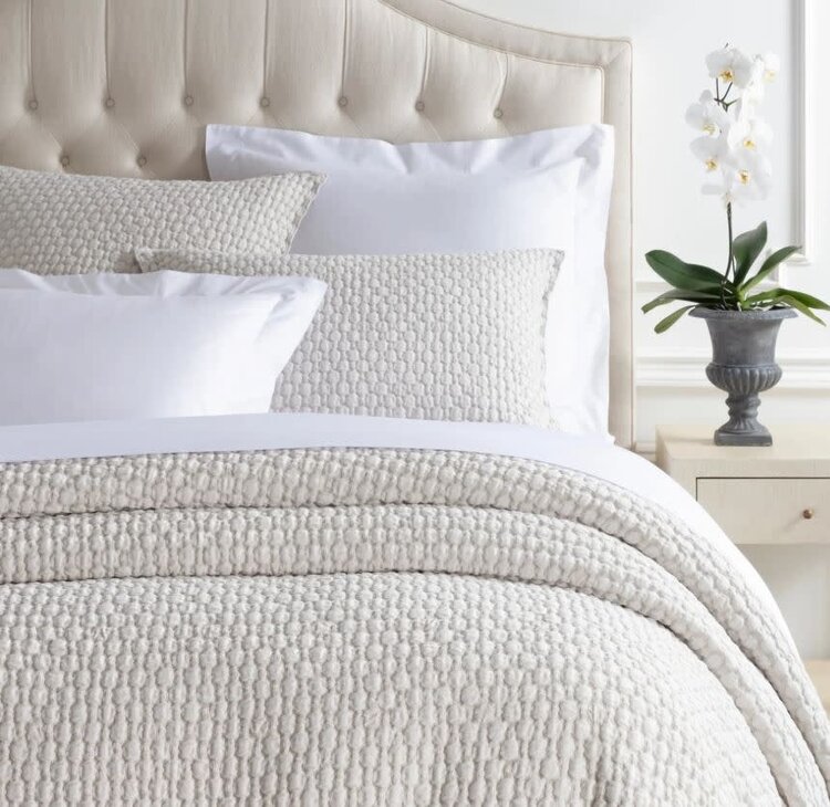 Lodi Matelasse Coverlet, Sand Queen