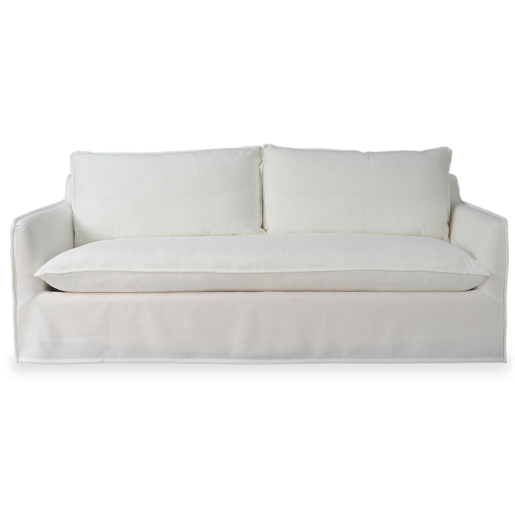 Atelier Home 84" Sawyer Sofa- Lifestyle Chalk