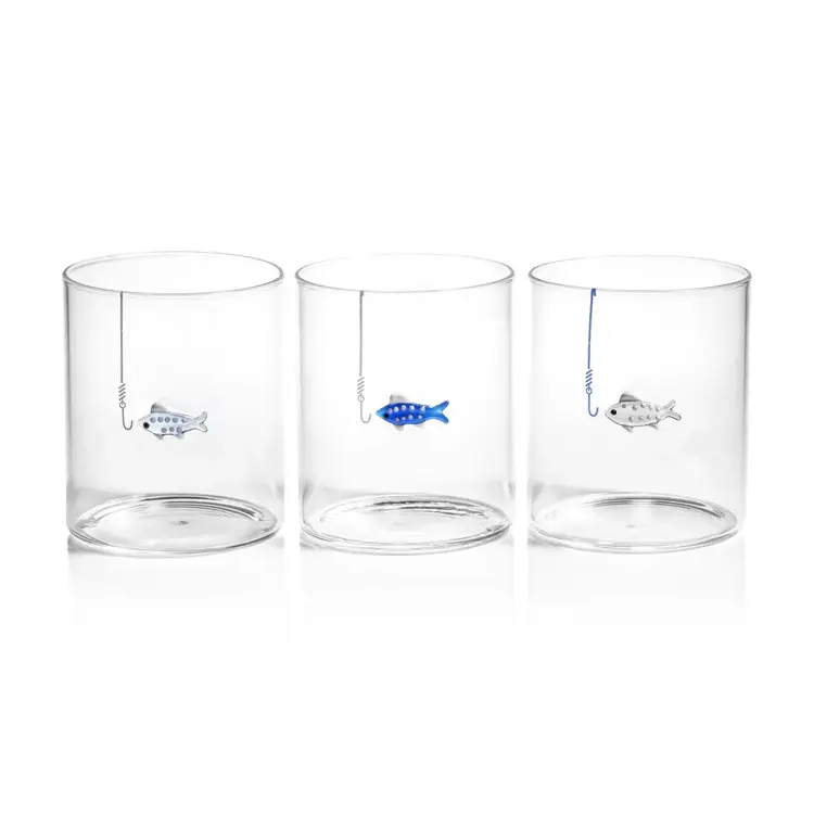 Tidal Sip Glass Tumbler (per piece)