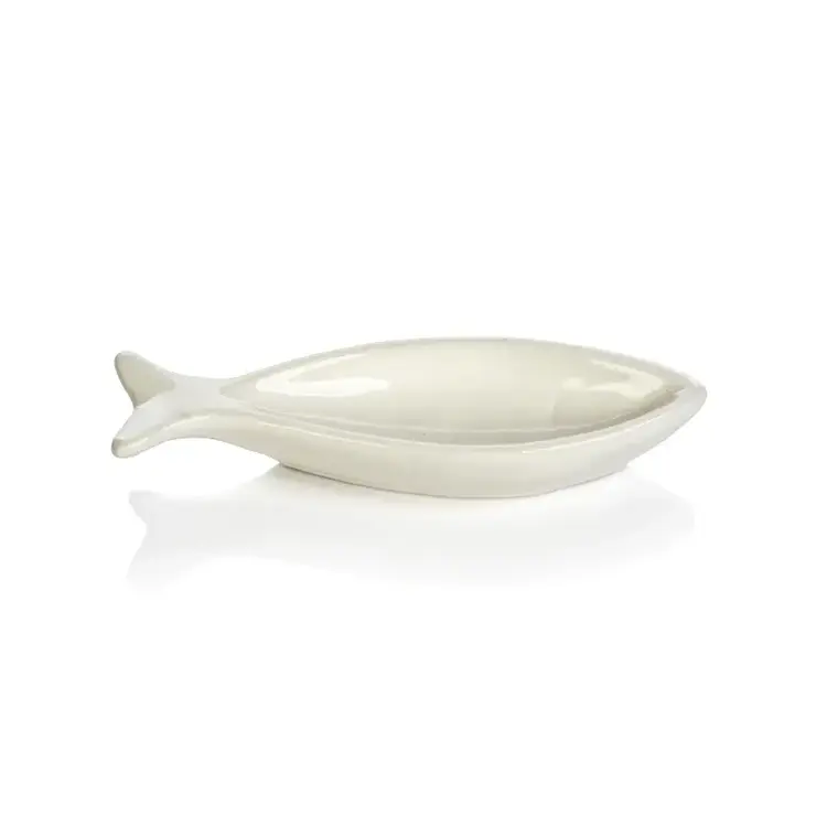 Coral Beach Ceramic Fish Bowl- Medium