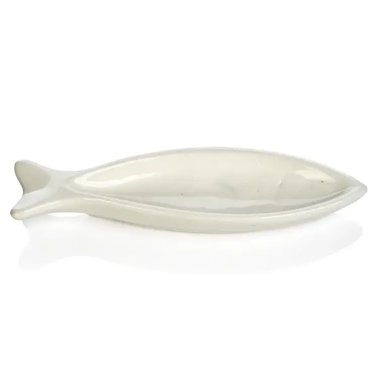 Coral Beach Ceramic Fish Bowl- Large