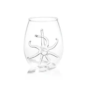 Octopus Stemless Glass