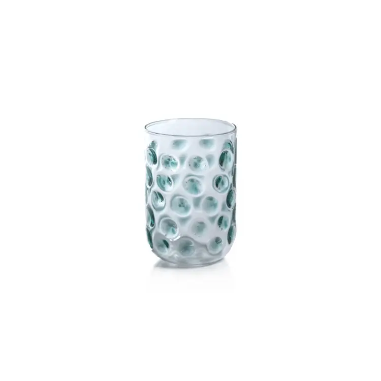 Airelles Glass Tumbler- Green