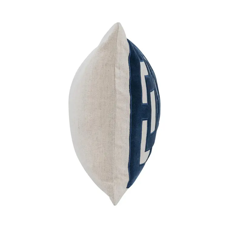 NV Corbin Navy Blue Pillow, 14" x 26"