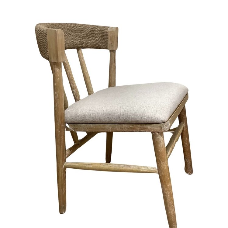 Southern Sky Ellis Dining Chair- New White Wash