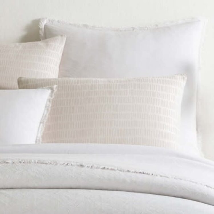 Faye Linen Sham, Plaster Standard
