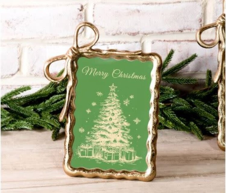 Gold Ribbon 4' x 6' Photo Frame