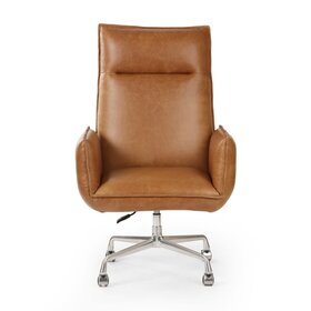 Four Hands Lionel Desk Chair- Chaps Saddle